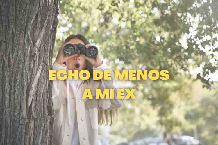 echo de menos a mi ex